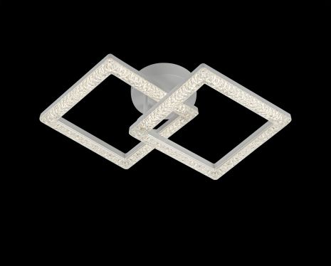 Потолочная светодиодная люстра 2186-2C (белая модель)