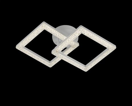 Потолочная светодиодная люстра 2186-2C (белая модель) Потолочная светодиодная люстра 2186-2C (белая модель)