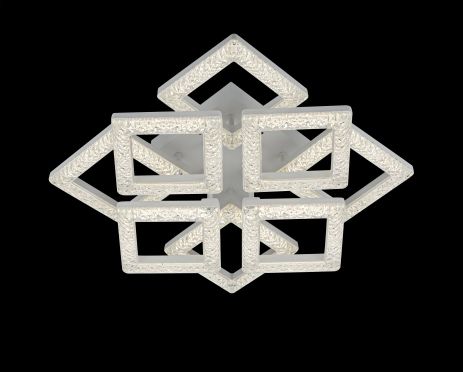Светодиодная потолочная люстра INTEREES IS 2183-4+4C WH (белый)