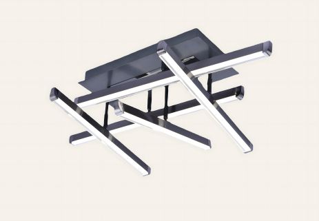 Светодиодная люстра INTEREES IS 1040-5 черная Светодиодная люстра INTEREES IS 1040-5 черная