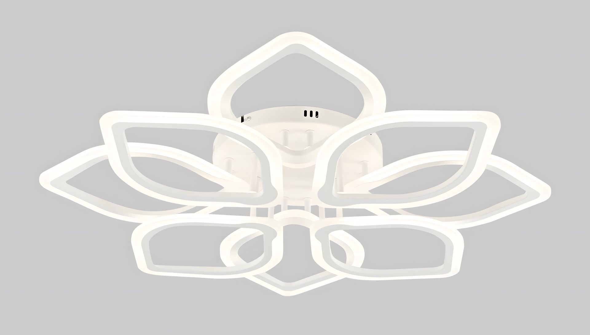 Стельовий світильник IS 2302-4+4B WH, Білий Стельовий світильник IS 2302-4+4B WH, Білий