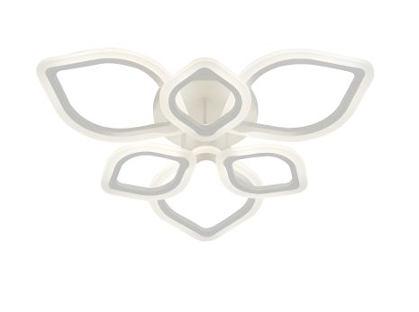 LED стельова люстра IS моделі 2303-3+3 WH LED стельова люстра IS моделі 2303-3+3 WH