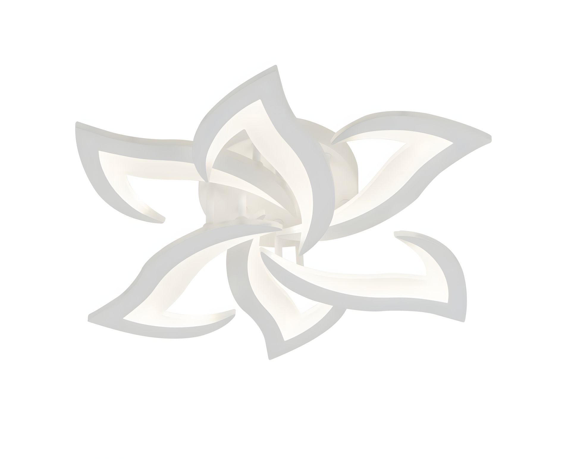 Стельова Люстра LED 5102-3+3 WH Стельова Люстра LED 5102-3+3 WH