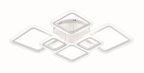 Светодиодная потолочная люстра 5107-2+2+2 (белый)