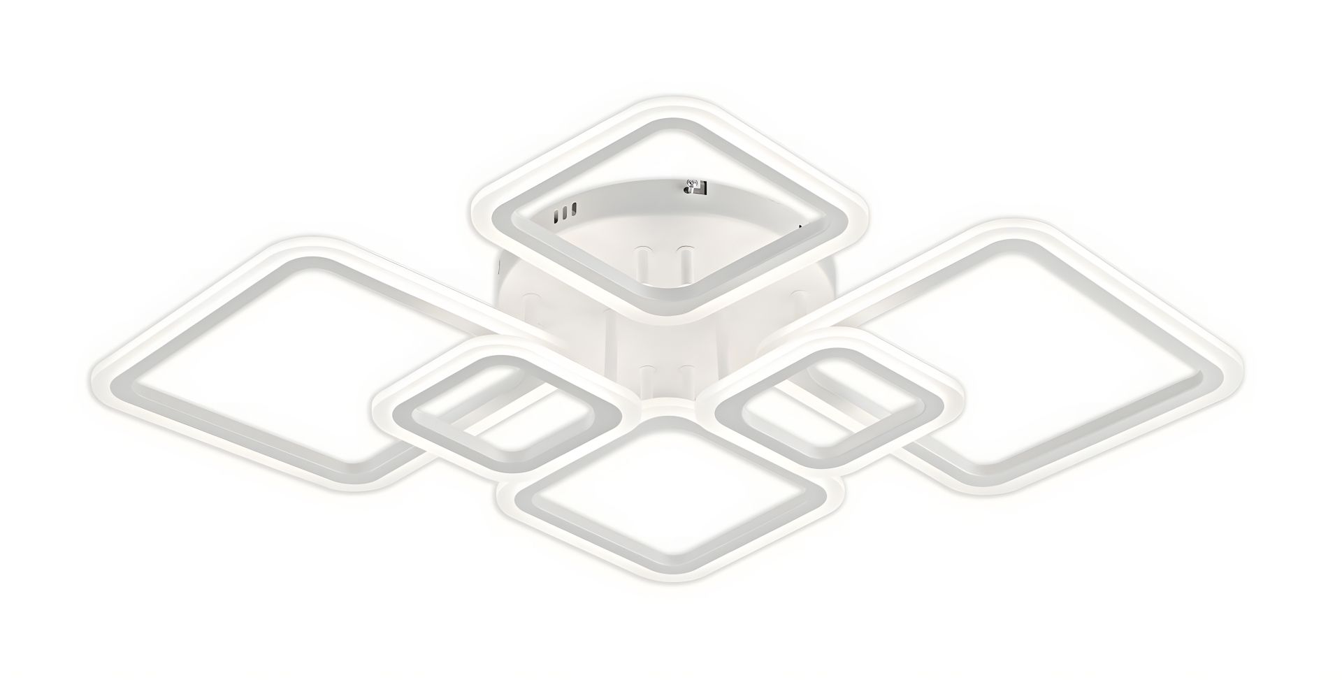 LED стельова люстра IS 5107-2+2+2 (Біла) LED стельова люстра IS 5107-2+2+2 (Біла)