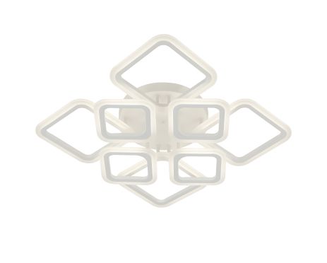 Потолочная светодиодная люстра IS 5106-4+4 (белая) Потолочная светодиодная люстра IS 5106-4+4 (белая)