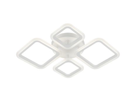 Стельова LED Люстра IS 5106-2+2 (Білий) Стельова LED Люстра IS 5106-2+2 (Білий)