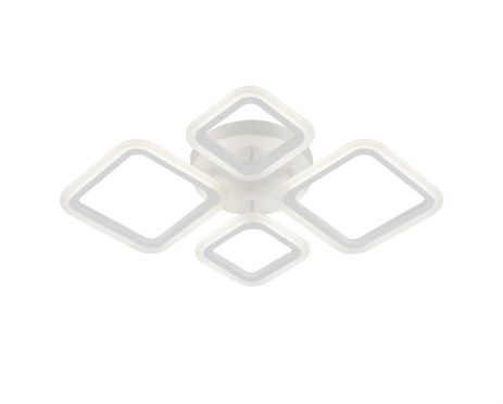 LED Стельова Люстра 5106-2+2 (Білий)