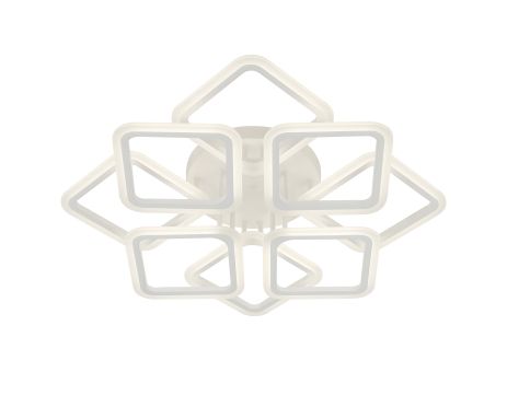 Светодиодная потолочная люстра модели IS 5105-4+4 (белый)