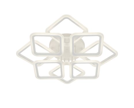 Светодиодная потолочная люстра, модель 5105-4+4 (белый цвет)