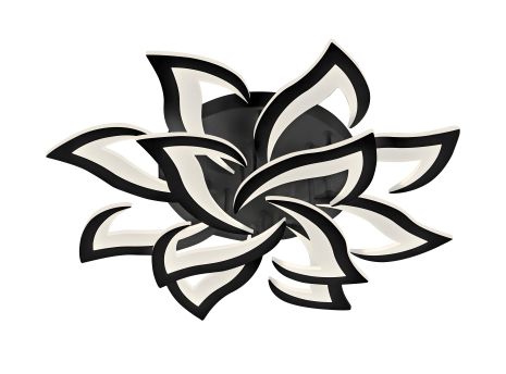 LED Стельова лампа IS 5103-8+4 Чорний LED Стельова лампа IS 5103-8+4 Чорний