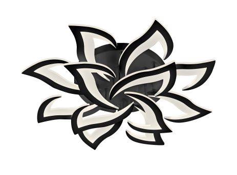 LED Стельова лампа IS 5103-8+4 Чорний