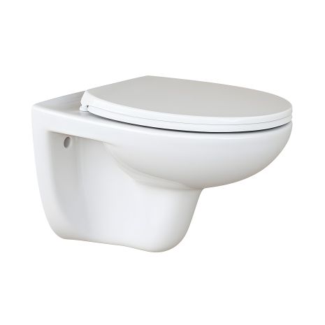 Унітаз підвісний з безобідковим дизайном Keramika Nova W105