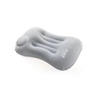 Подушка кемпинговая надувная BISINNA Camping Inflatable Pillow Portable Ultralight Travel Hiking Air Sleeping for Neck and Lumbar Support GREY Подушка кемпинговая надувная BISINNA Camping Inflatable Pillow Portable Ultralight Travel Hiking Air Sleeping for Neck and Lumbar Support GREY