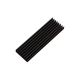 Радиатор для M.2 SSD Heatsink 2280 Solid State Hard Disk Aluminum Radiator with Thermal Silicone Pad PS5 Desktop PC NGFF NVME Black
