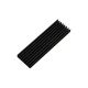 M.2 SSD радіатор для Heatsink 2280 Solid State Hard Disk, Aluminum Radiator with Thermal Silicone Pad, PS5 Desktop PC NGFF NVME, Black