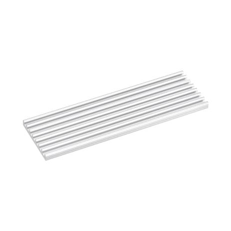 Радиатор для M.2 SSD Heatsink 2280 Solid State Hard Disk Aluminum Radiator with Thermal Silicone Pad PS5 Desktop PC NGFF NVME Silver