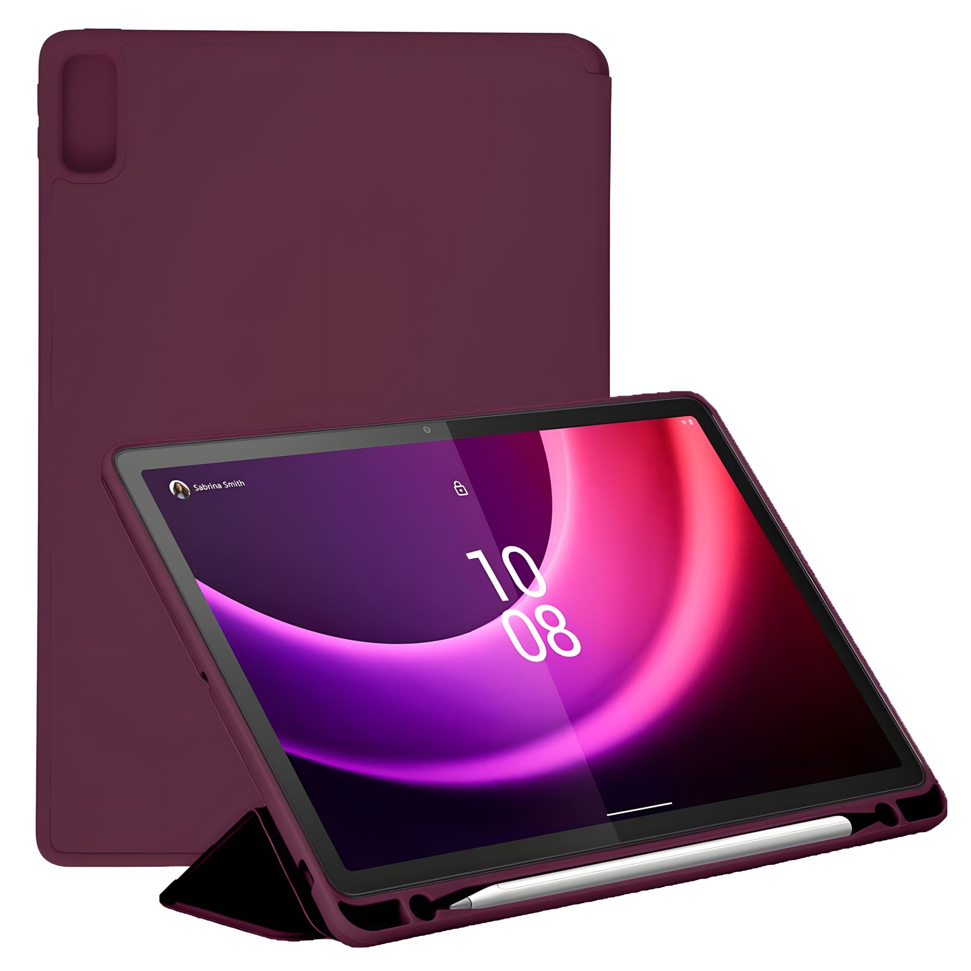 SlimTPU чохол с держателем Active Pen для Lenovo Tab P11 11.5 TB350 TB355 - Вишня SlimTPU чохол с держателем Active Pen для Lenovo Tab P11 11.5 TB350 TB355 - Вишня