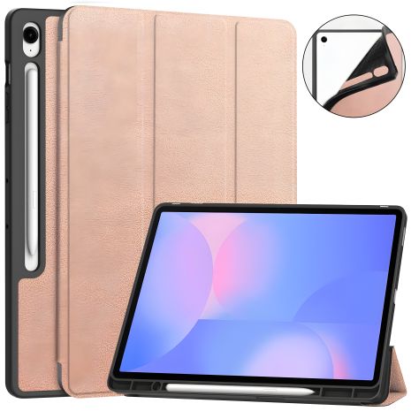 Чохол SlimTPU Active Pen для Samsung Galaxy Tab S10 FE+ Plus 13.1 SM-X626 SM-X620 Bronze