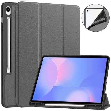 Чохол SlimTPU Active Pen Samsung Galaxy Tab S10 FE+ Plus 13.1 SM-X626 SM-X620 Сірий