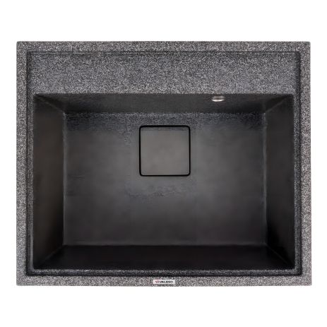 Гранитная кухонная мойка VALESO SHERLIT 6050 матовая Графит