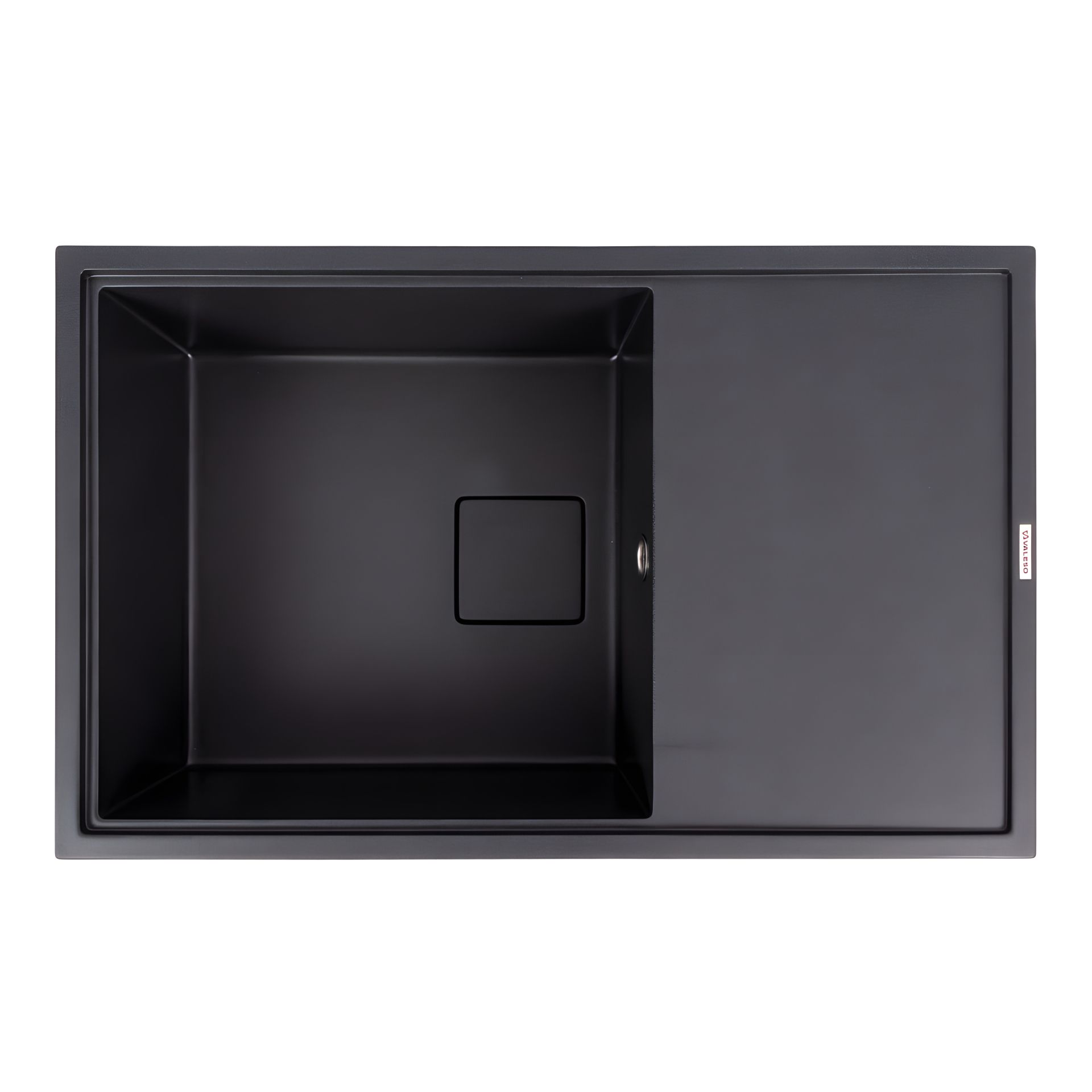 Мийка гранітна VALESO GALANS, Карбон матова 7850 Мийка гранітна VALESO GALANS, Карбон матова 7850