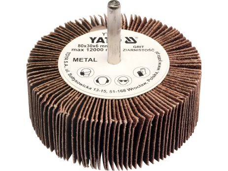 Шліфувальний круг пелюстковий YATO YT-83371