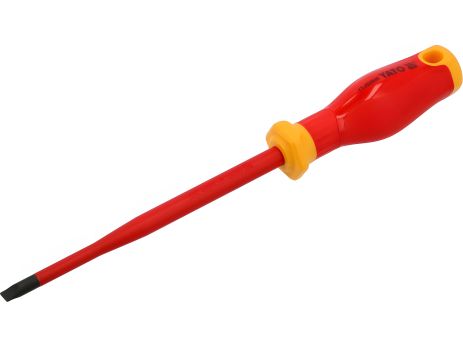 Ізольована діелектрична викрутка із плоским шліцем YATO YT-282645 Ізольована діелектрична викрутка із плоским шліцем YATO YT-282645