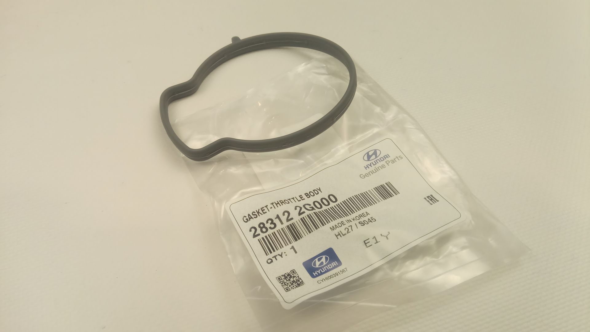 Прокладка для корпуса дроссельной заслонки Sonata (YF), MOBIS (283122G000) Прокладка для корпуса дроссельной заслонки Sonata (YF), MOBIS (283122G000)