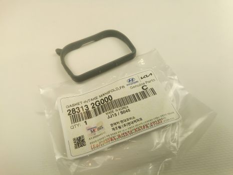 Прокладка впускного коллектора передня Hyundai/KIA 2.0 G4KD/2.4 G4KE, MOBIS (283132G000)