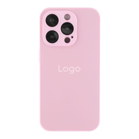 Чехол AG-Glass Matte Camera Lens with Magsafe для iPhone 15 Pro Chanel Pink