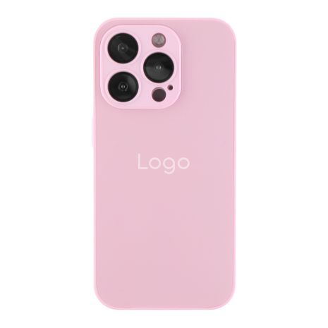 Чехол AG-Glass Matte Camera Lens with Magsafe для iPhone 15 Pro Chanel Pink