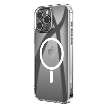 Чохол Hoco Airbag Anti-fall c Mag Safe для Apple iPhone 15 Pro прозорий