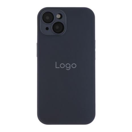 Чехол AG-Glass Matte Camera Lens with Magsafe для iPhone 15 Graphite Black