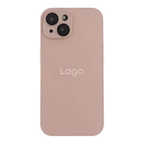 Чехол AG-Glass Matte Camera Lens with Magsafe для iPhone 15 Pink