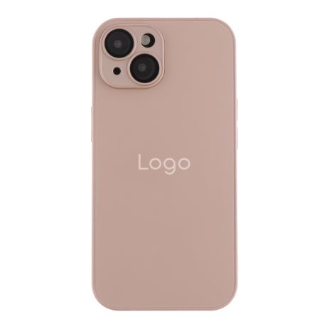 Чехол AG-Glass Matte Camera Lens with Magsafe для iPhone 15 Pink