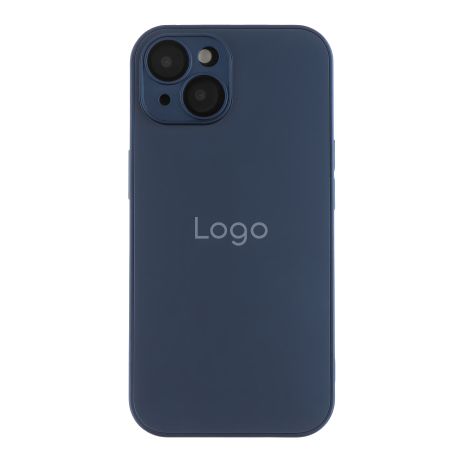 Чохол з Magsafe для iPhone 15 AG-Glass Matte Navy Blue