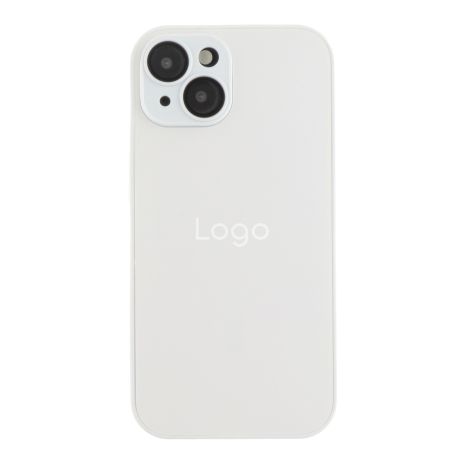 Чехол AG-Glass Matte Camera Lens with Magsafe для iPhone 15 Pearly White