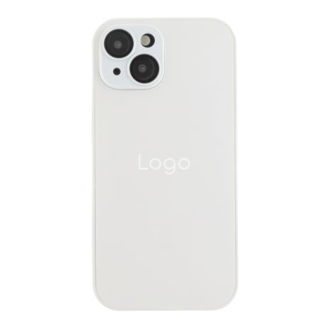 Чехол AG-Glass Matte Camera Lens with Magsafe для iPhone 15 Pearly White