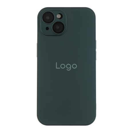 Чехол AG-Glass Matte Camera Lens with Magsafe для iPhone 15 Cangling Green