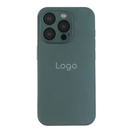 Чехол AG-Glass Matte Camera Lens with Magsafe для iPhone 15 Pro Green