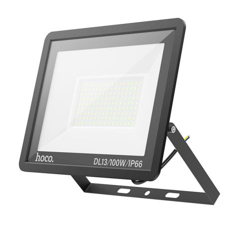 Лампа HOCO DL13 Ultra thin outdoor LED flood light |100W, IP66| black