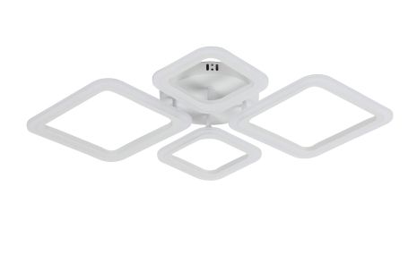 Світлодіодна люстра G 2710/2+2 WT 84W