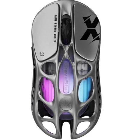 Ігрова Миша Gravastar Mercury X BT/WL/USB Interstellar Silver (GSX_GRY)