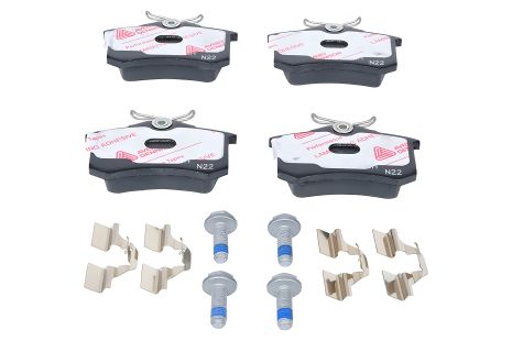 Комплект гальмівних колодок для SKODA ROOMSTER, AUDI A2, VW POLO, ATE (13047028942)