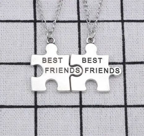 Парні кулони для друзів Best Friends пазли найкращі подруги друзі Парні кулони для друзів Best Friends пазли найкращі подруги друзі
