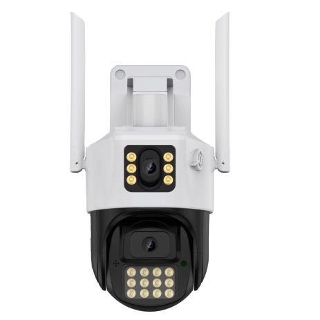 Вулична 6MP IP Камера 2 в 1 WiFi Поворотна TOX EP5 ICSEE