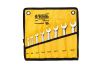 Ключі ріжкові PROFI COLD STAMPED набір 8 шт (6х7-20х22 мм) CrV DIN3110 MASTERTOOL 70-1108