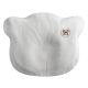 Наволочка для дитячої ортопедичної подушки BabyComfort PAPAELLA 23×30 см, бавовна з вишивкою сіра смужка (8-36072*001)