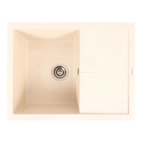 Гранитная кухонная мойка VALESO 6550 CRIPTA (песок) Гранитная кухонная мойка VALESO 6550 CRIPTA (песок)